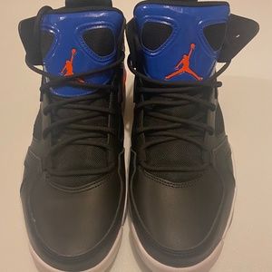 jordan flight club 91 'black royal orange men’s 7.5